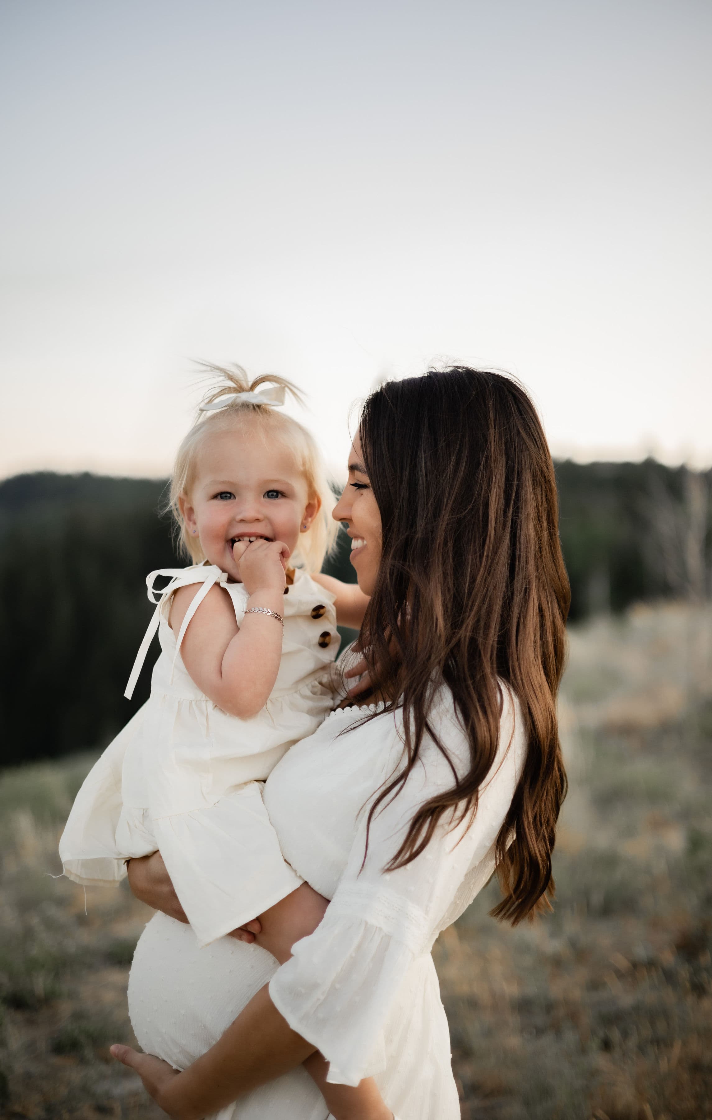 Nicole with her daughter